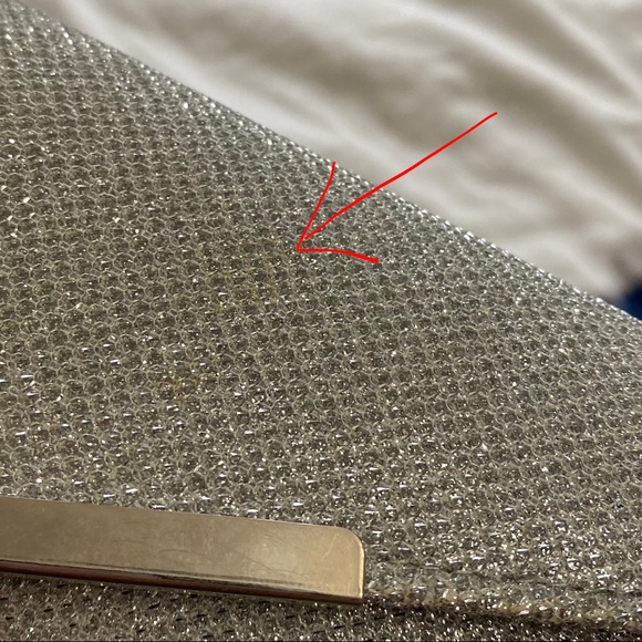 SILVER SMALL CLUTCH - Picture 7 of 7